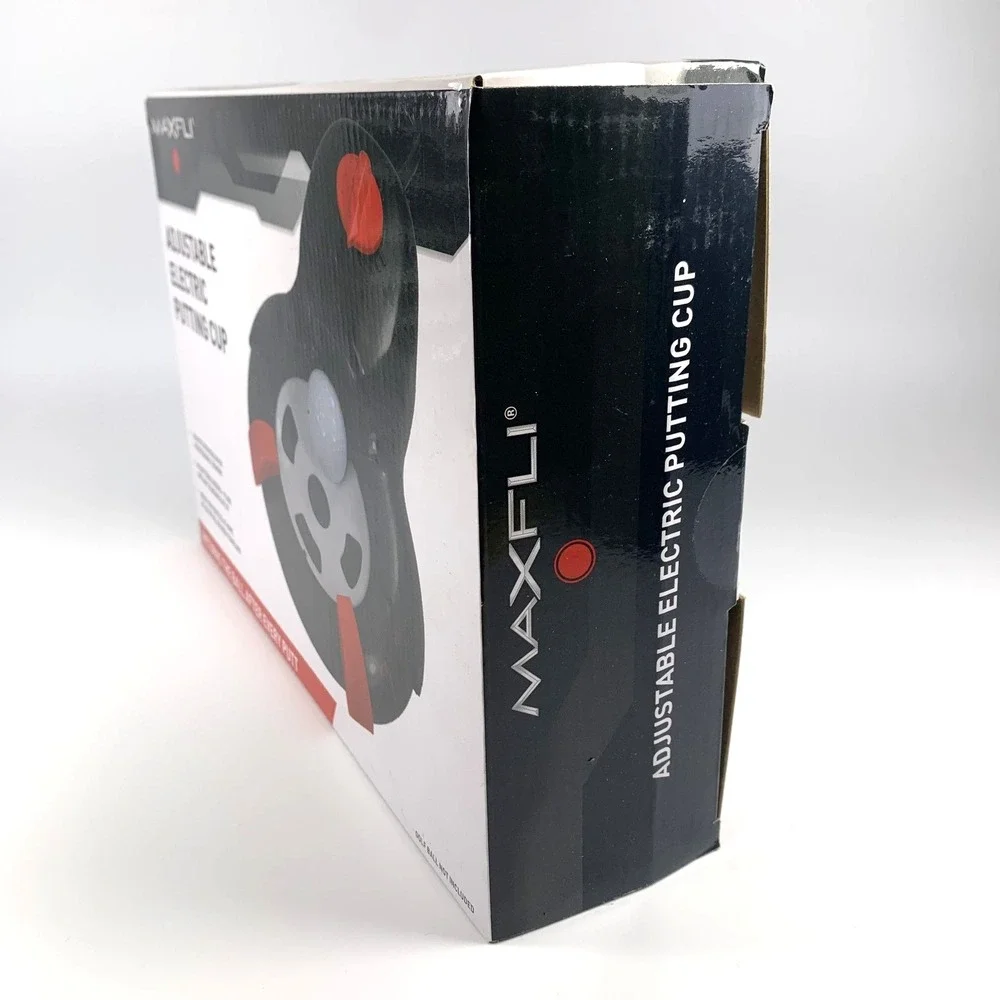MAXFLI Electric Adjustable Golf Putting Cup w/ Automatic Ball Return New in Box